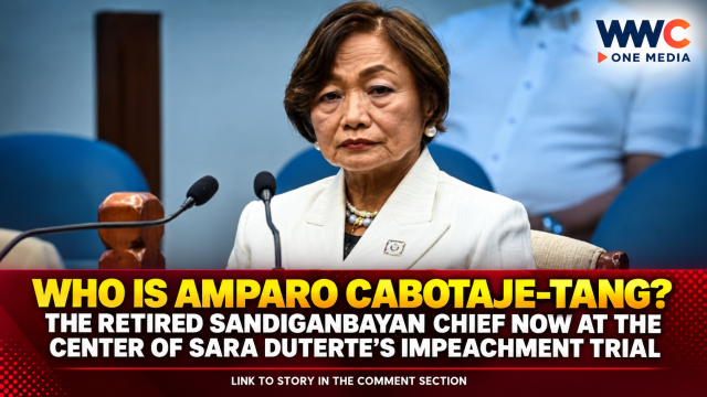 WHO IS AMPARO CABOTAJE-TANG? The Retired Sandiganbayan Chief Now at the Center of Sara Duterte’s Impeachment Trial