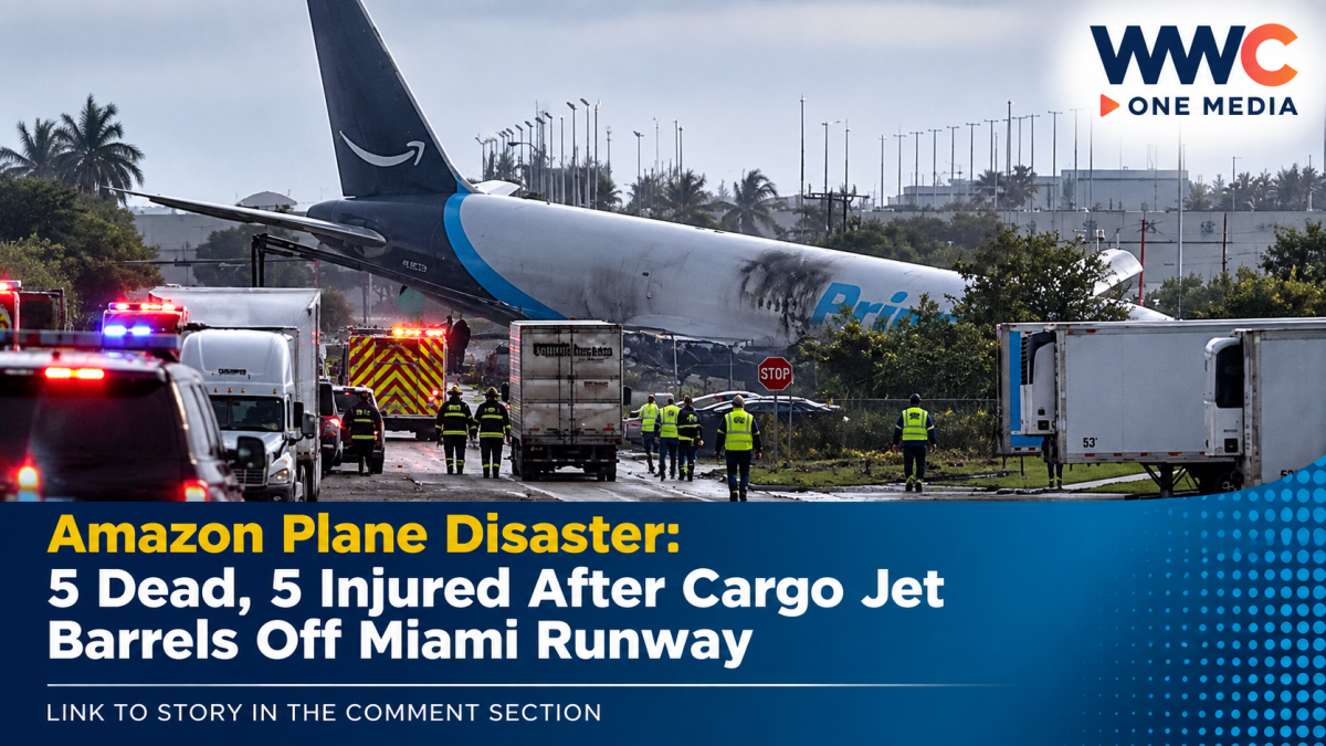 Amazon Plane Disaster: 5 Dead, 5 Injured After Cargo Jet Barrels Off Miami Runway