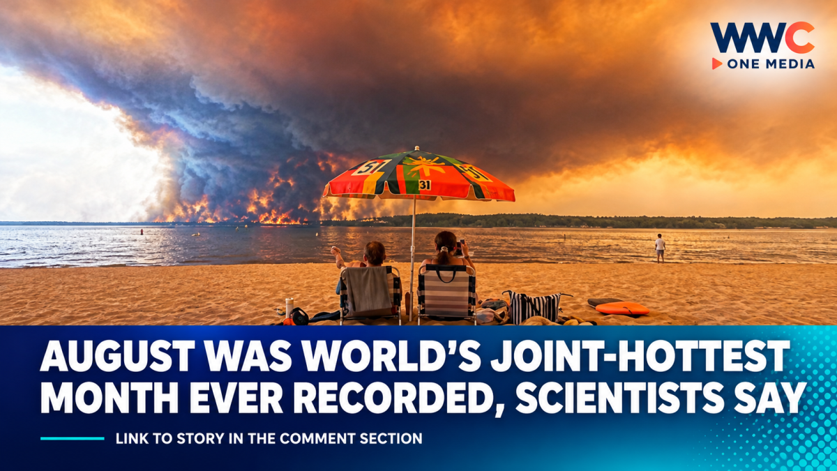August Was World’s Joint-Hottest Month Ever Recorded, Scientists Say