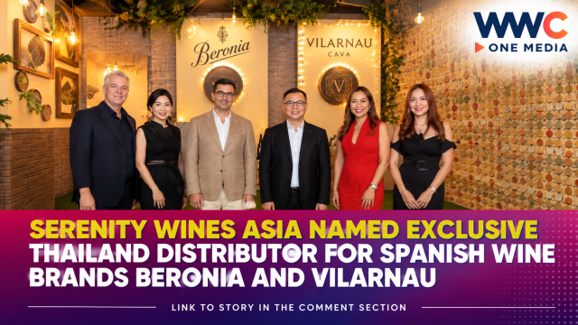 Serenity Wines Asia Named Exclusive Thailand Distributor for Spanish Wine Brands Beronia and Vilarnau
