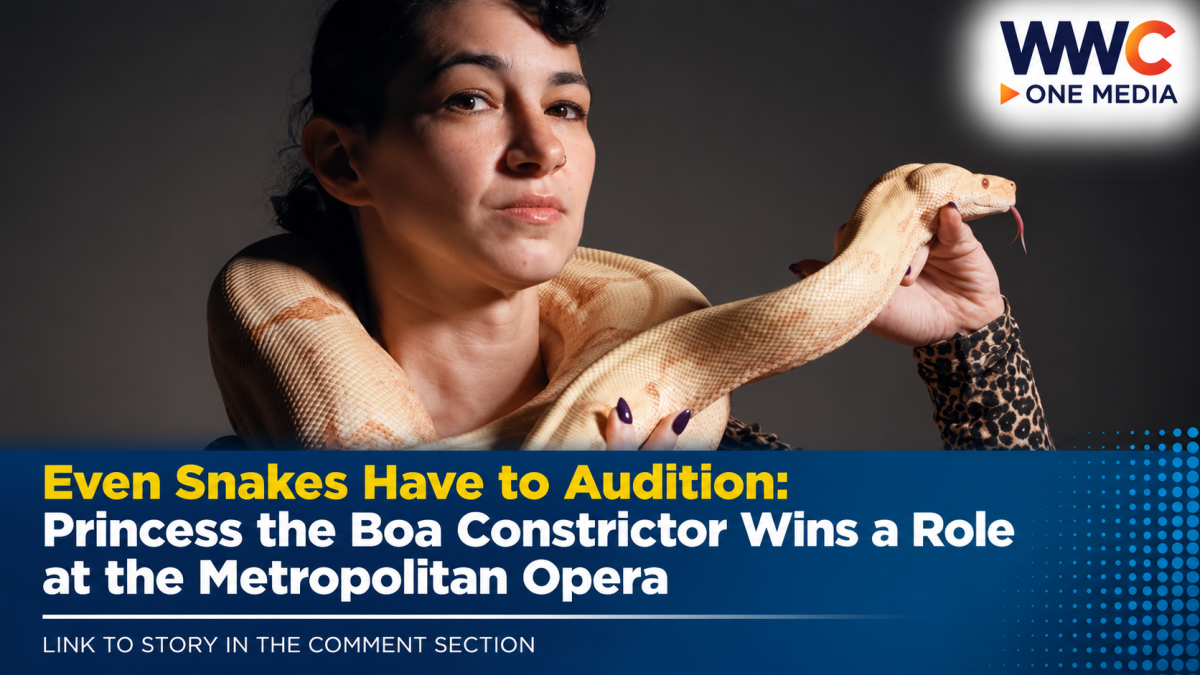 Even Snakes Have to Audition: Princess the Boa Constrictor Wins a Role at the Metropolitan Opera