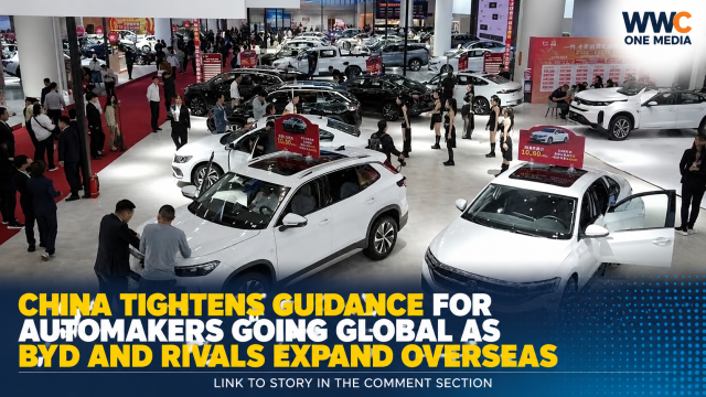 China Tightens Guidance for Automakers Going Global as BYD and Rivals Expand Overseas