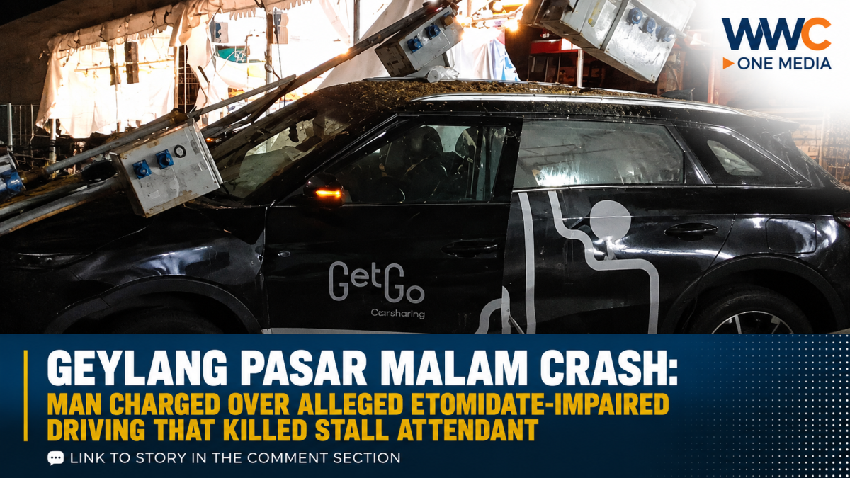 Geylang Pasar Malam Crash: Man Charged Over Alleged Etomidate-Impaired Driving That Killed Stall Attendant