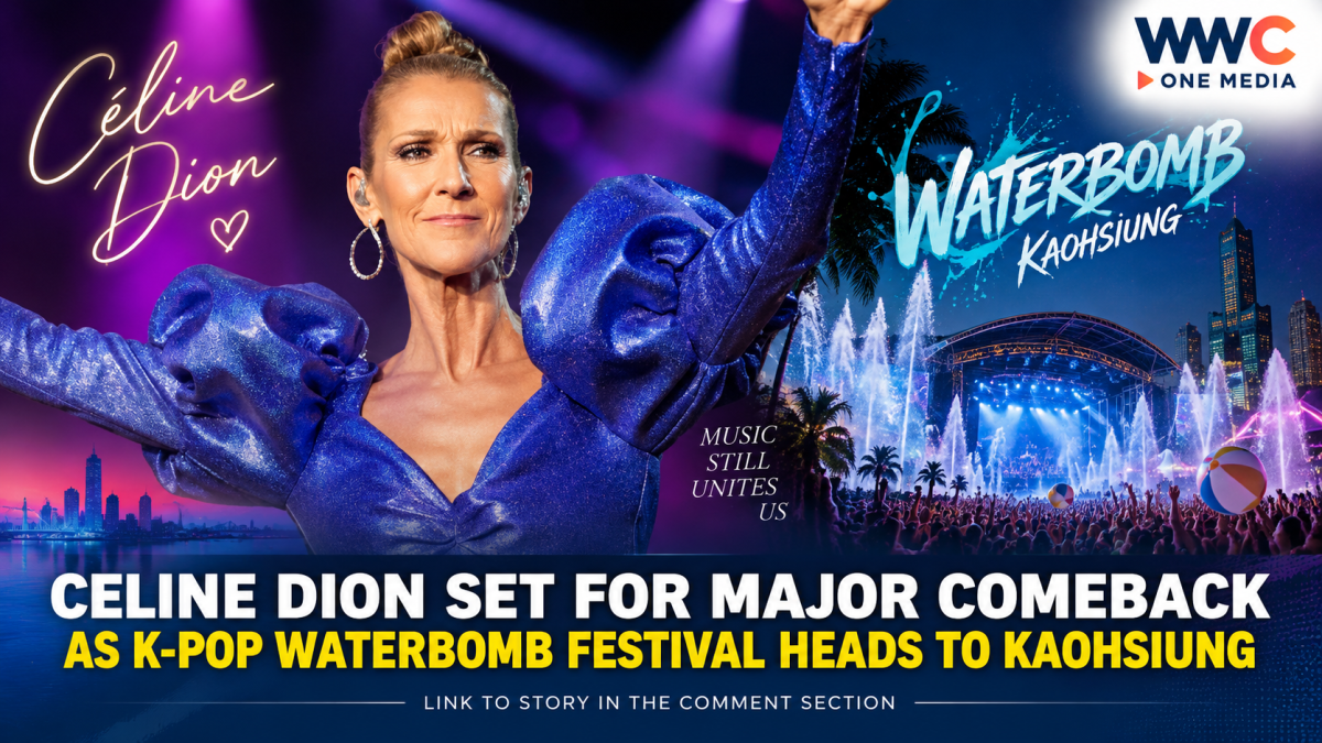 Celine Dion Set for Major Comeback as K-Pop Waterbomb Festival Heads to Kaohsiung