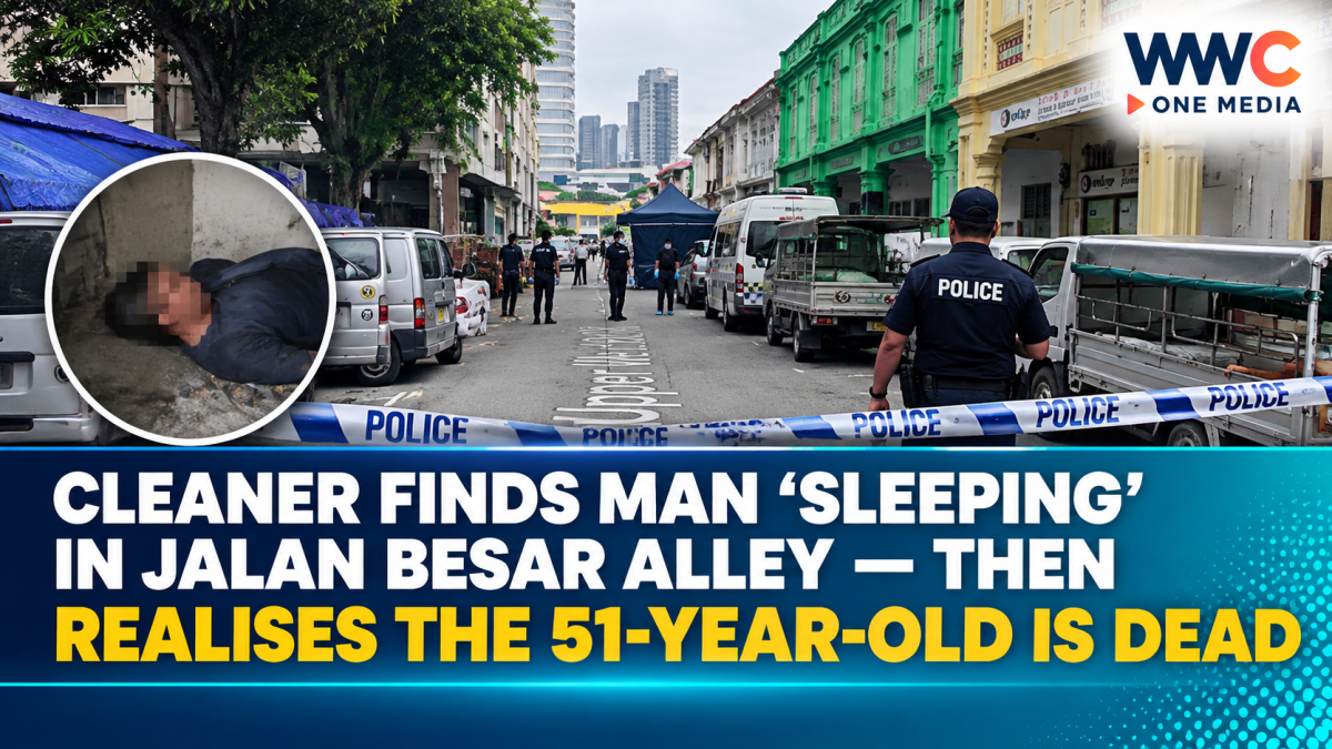 Cleaner Finds Man ‘Sleeping’ in Jalan Besar Alley — Then Realises the 51-Year-Old Is Dead