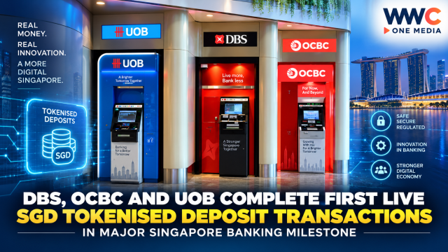 DBS, OCBC and UOB Complete First Live SGD Tokenised Deposit Transactions in Major Singapore Banking Milestone