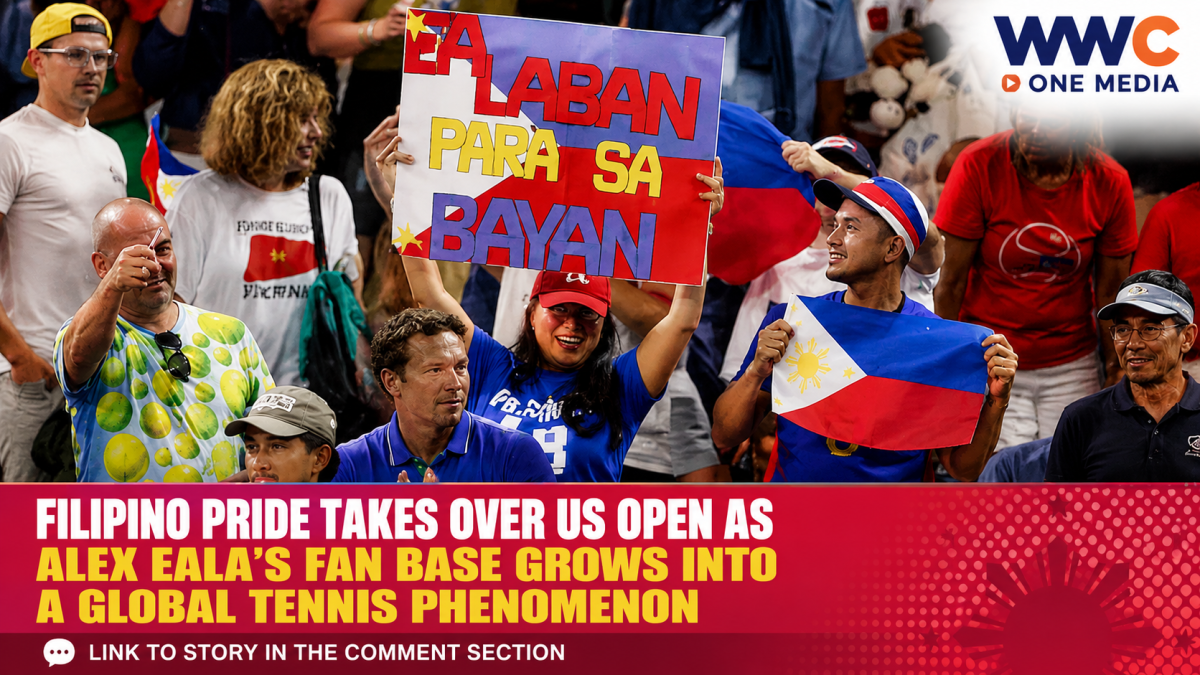 Philippine flags, “Laban Alex” signs and packed practice courts show just how far the 21-year-old star’s popularity has reached