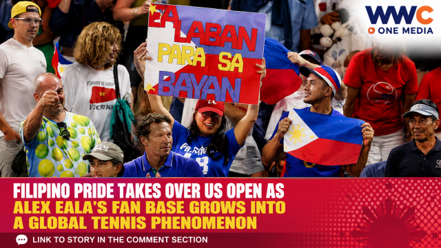 Philippine flags, “Laban Alex” signs and packed practice courts show just how far the 21-year-old star’s popularity has reached