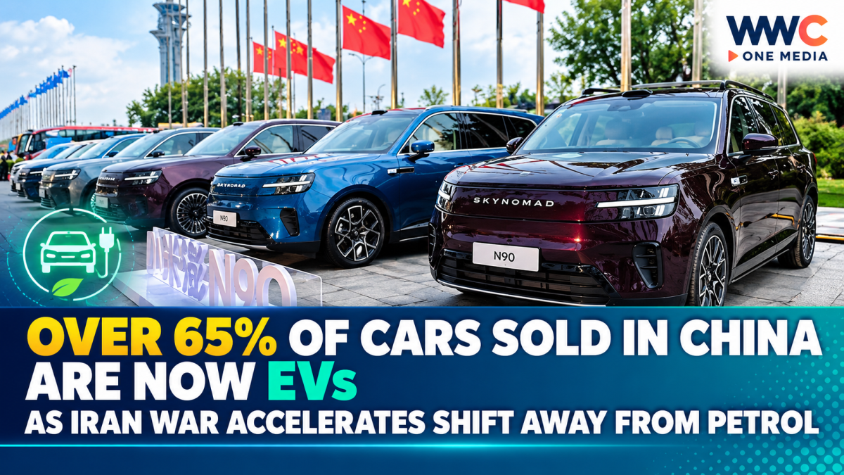 Over 65% of Cars Sold in China Are Now EVs as Iran War Accelerates Shift Away From Petrol