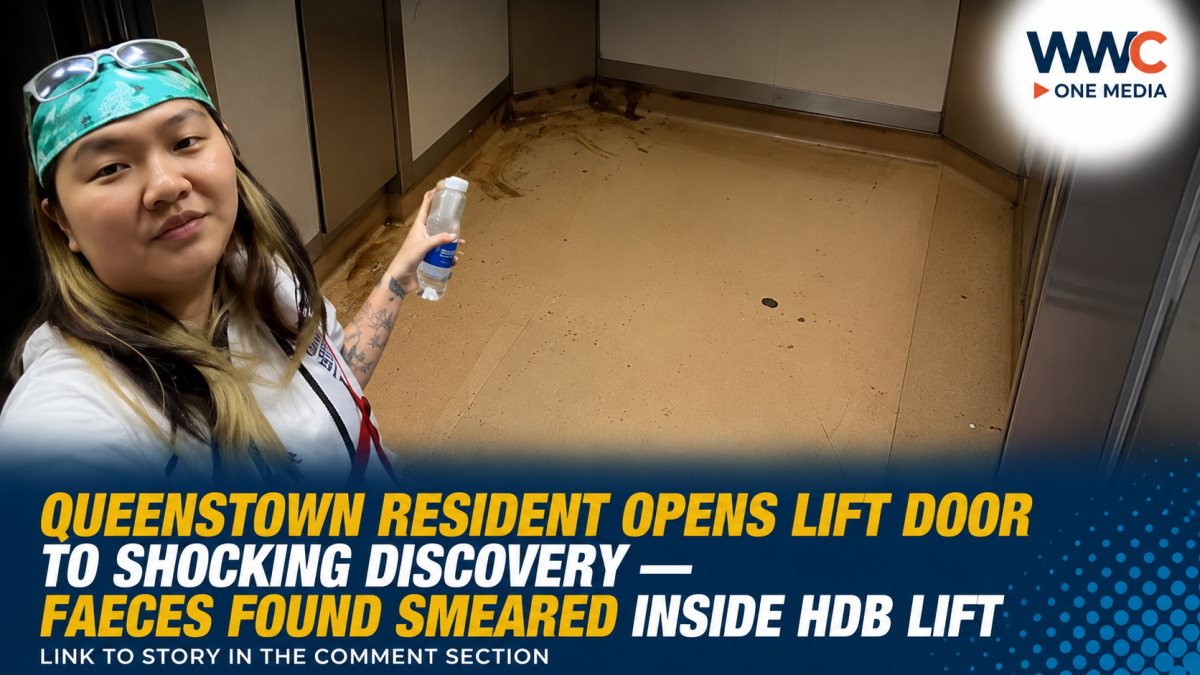 Queenstown Resident Opens Lift Door to Shocking Discovery — Faeces Found Smeared Inside HDB Lift