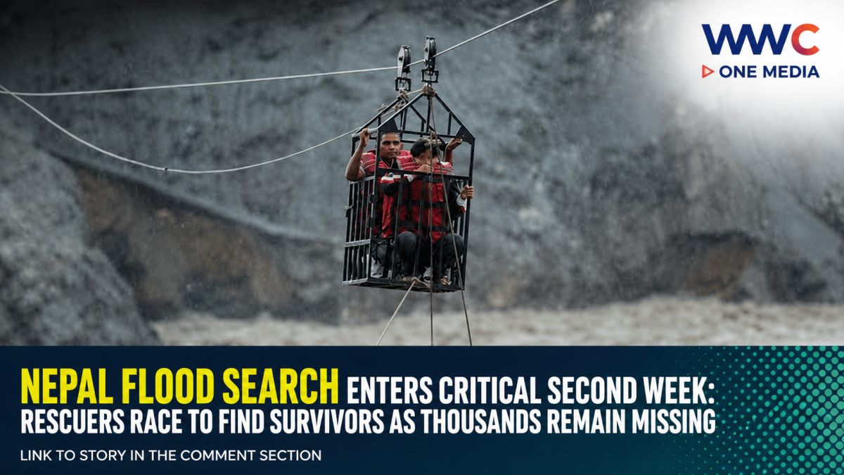NEPAL FLOOD SEARCH ENTERS CRITICAL SECOND WEEK: RESCUERS RACE TO FIND SURVIVORS AS THOUSANDS REMAIN MISSING