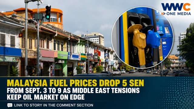 Malaysia Fuel Prices Drop 5 Sen From Sept. 3 to 9 as Middle East Tensions Keep Oil Market on Edge