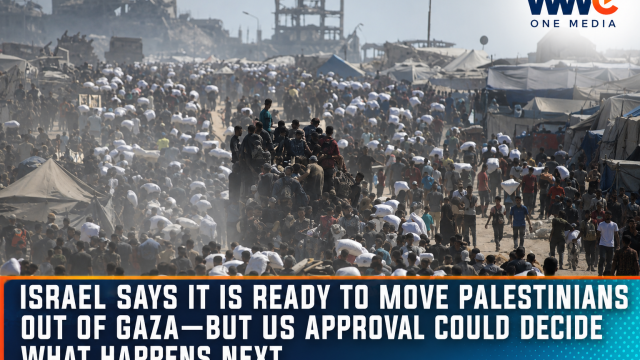 Israel Says It Is Ready to Move Palestinians Out of Gaza—But US Approval Could Decide What Happens Next