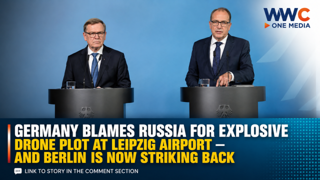 Germany Blames Russia for Explosive Drone Plot at Leipzig Airport — And Berlin Is Now Striking Back