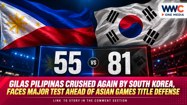 Gilas Pilipinas Crushed Again by South Korea, Faces Major Test Ahead of Asian Games Title Defense