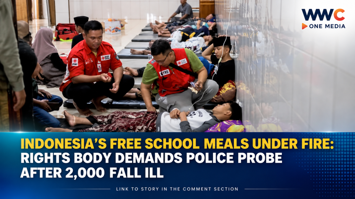 Indonesia’s Free School Meals Under Fire: Rights Body Demands Police Probe After 2,000 Fall Ill