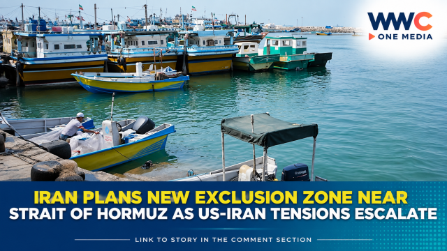 Iran Plans New Exclusion Zone Near Strait of Hormuz as US-Iran Tensions Escalate