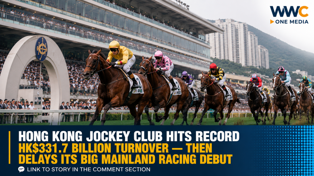 Hong Kong Jockey Club Hits Record HK$331.7 Billion Turnover — Then Delays Its Big Mainland Racing Debut