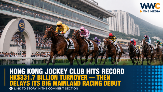 Hong Kong Jockey Club Hits Record HK$331.7 Billion Turnover — Then Delays Its Big Mainland Racing Debut