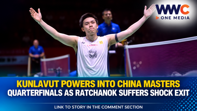 Kunlavut Powers Into China Masters Quarterfinals as Ratchanok Suffers Shock Exit