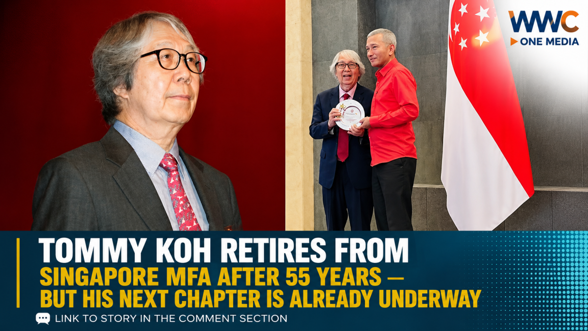 Tommy Koh Retires From Singapore MFA After 55 Years — But His Next Chapter Is Already Underway