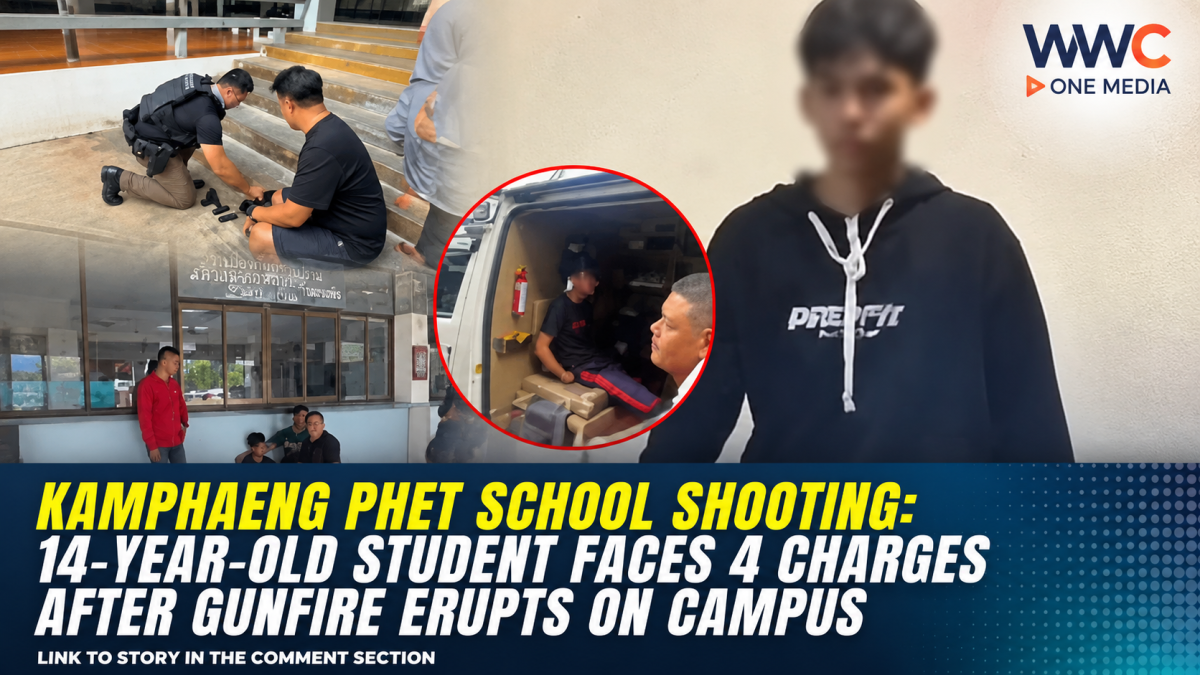 Kamphaeng Phet School Shooting: 14-Year-Old Student Faces 4 Charges After Gunfire Erupts on Campus
