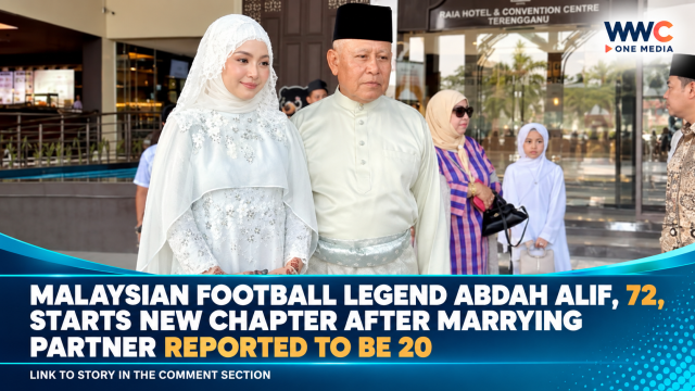 Malaysian Football Legend Abdah Alif, 72, Starts New Chapter After Marrying Partner Reported to Be 20