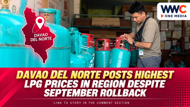 Davao del Norte Posts Highest LPG Prices in Region Despite September Rollback