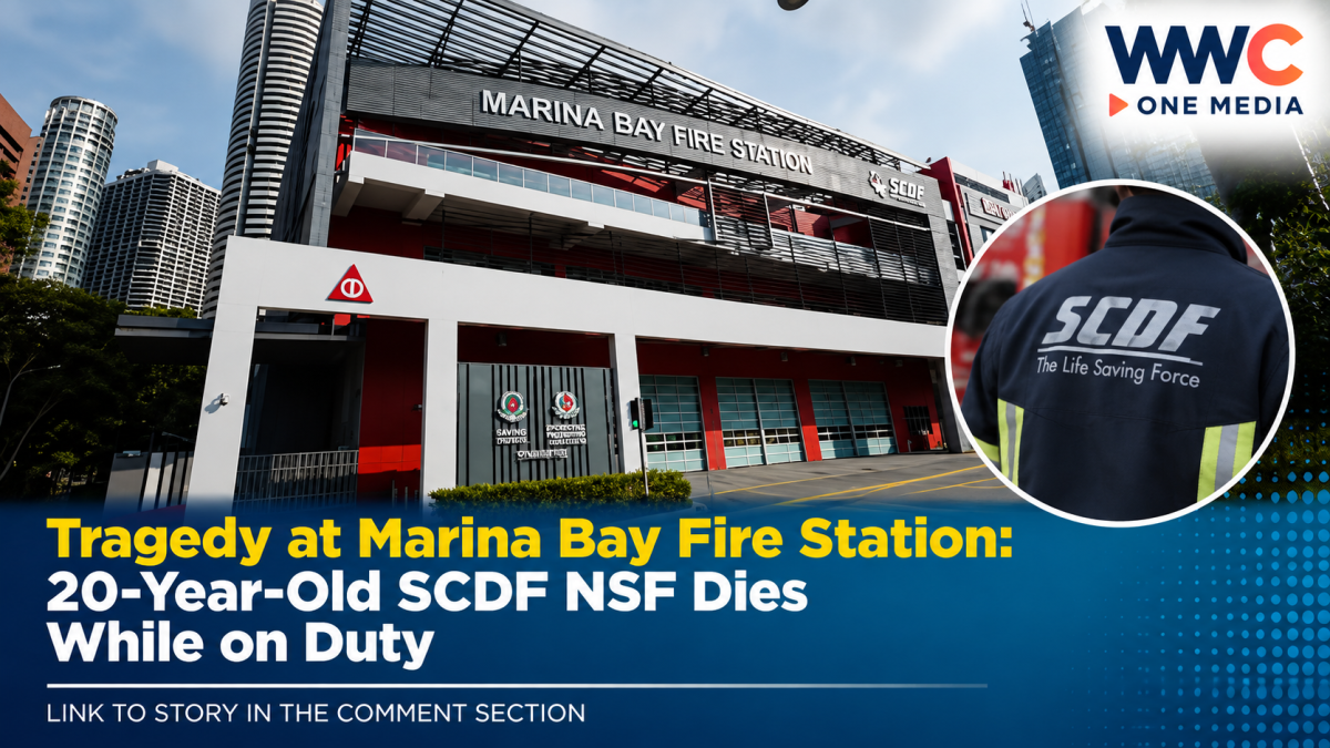 Tragedy at Marina Bay Fire Station: 20-Year-Old SCDF NSF Dies While on Duty
