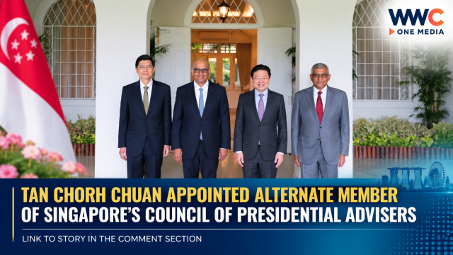 Tan Chorh Chuan Appointed Alternate Member of Singapore’s Council of Presidential Advisers