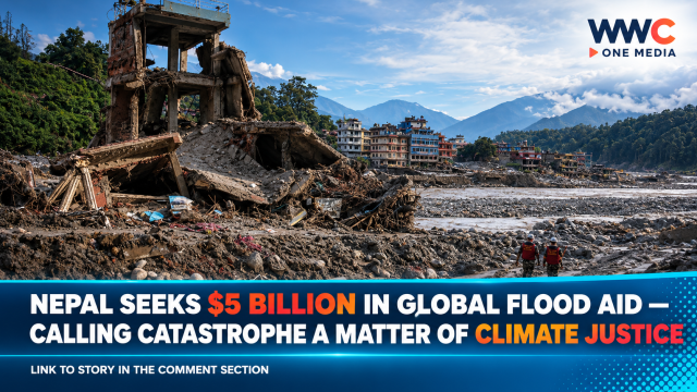 Nepal Seeks $5 Billion in Global Flood Aid — Calling Catastrophe a Matter of Climate Justice
