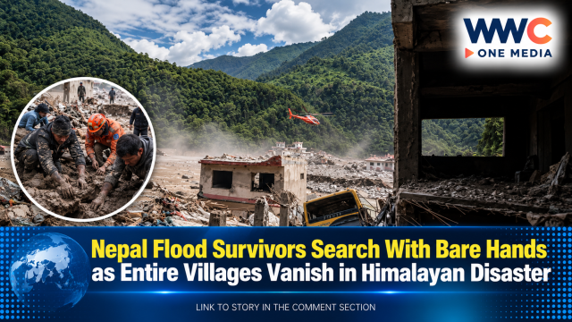 Nepal Flood Survivors Search With Bare Hands as Entire Villages Vanish in Himalayan Disaster