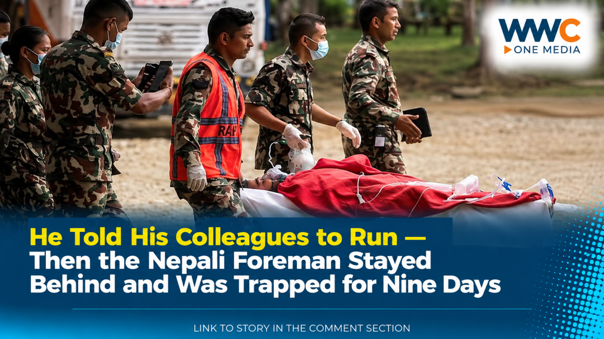 He Told His Colleagues to Run — Then the Nepali Foreman Stayed Behind and Was Trapped for Nine Days