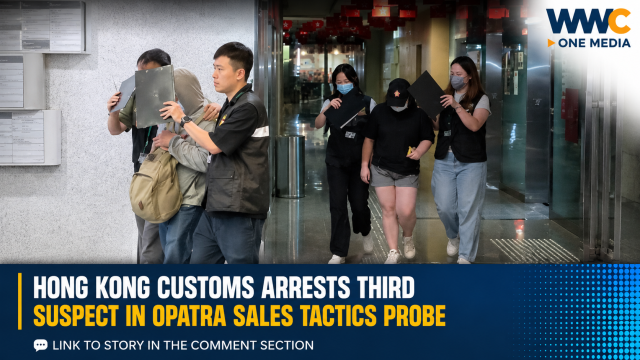 Hong Kong Customs Arrests Third Suspect in Opatra Sales Tactics Probe
