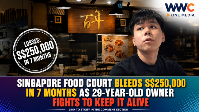 Singapore Food Court Bleeds S$250,000 in 7 Months as 29-Year-Old Owner Fights to Keep It Alive