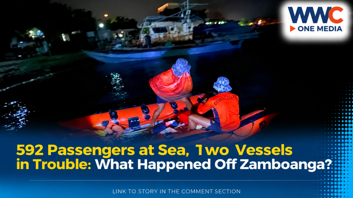 592 Passengers at Sea, Two Vessels in Trouble: What Happened Off Zamboanga?