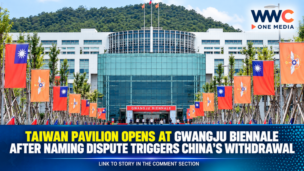 Taiwan Pavilion Opens at Gwangju Biennale After Naming Dispute Triggers China’s Withdrawal