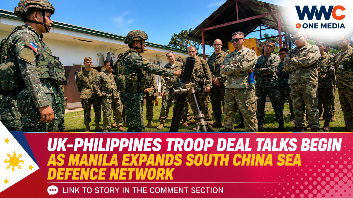 UK and Philippines Open Talks on Troop Pact as Manila Deepens South China Sea Security Ties