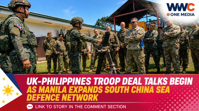 UK and Philippines Open Talks on Troop Pact as Manila Deepens South China Sea Security Ties