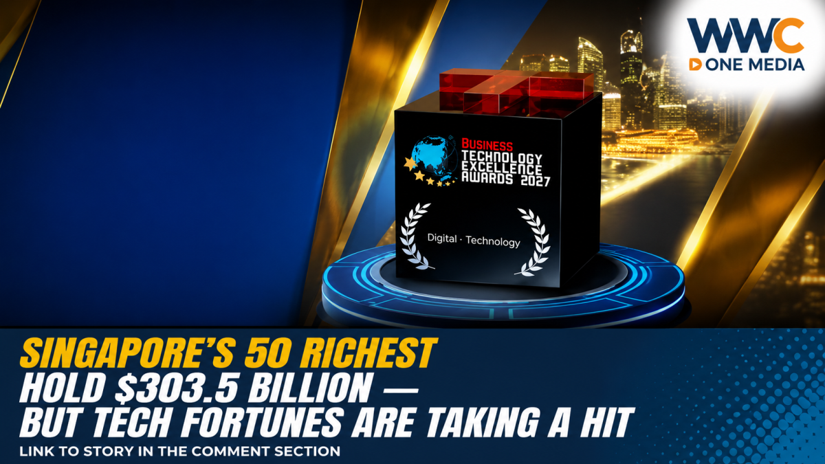 Singapore’s 50 Richest Hold $303.5 Billion — But Tech Fortunes Are Taking a Hit