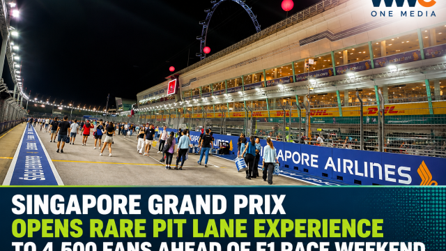 SINGAPORE GRAND PRIX OPENS RARE PIT LANE EXPERIENCE TO 4,500 FANS AHEAD OF F1 RACE WEEKEND