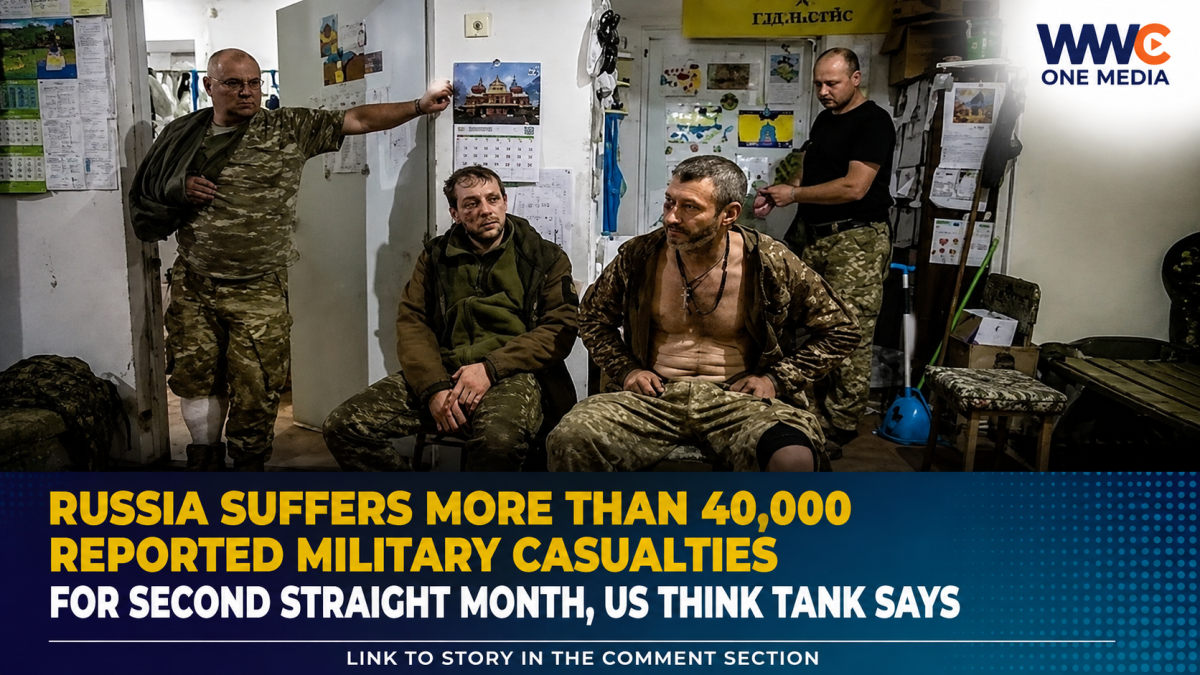 Russia Suffers More Than 40,000 Reported Military Casualties for Second Straight Month, US Think Tank Says
