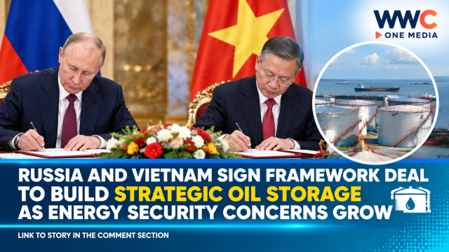 Russia and Vietnam Sign Framework Deal to Build Strategic Oil Storage as Energy Security Concerns Grow