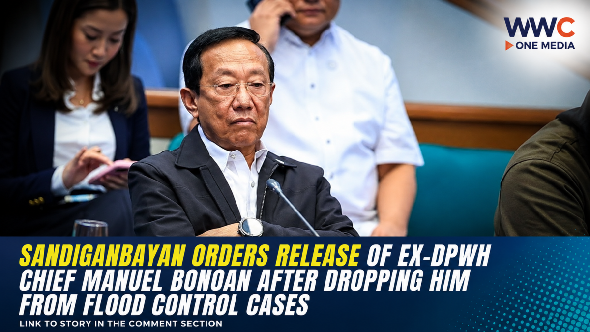 Sandiganbayan Orders Release of Ex-DPWH Chief Manuel Bonoan After Dropping Him From Flood Control Cases