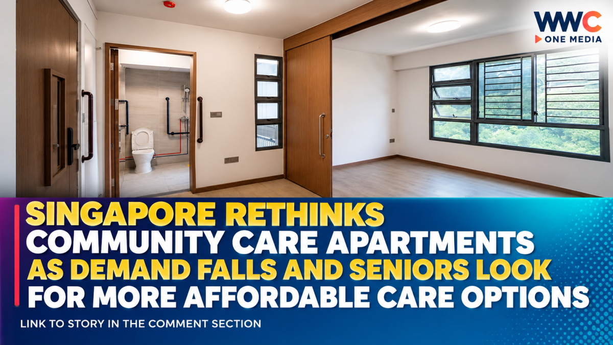 Singapore Rethinks Community Care Apartments as Demand Falls and Seniors Look for More Affordable Care Options