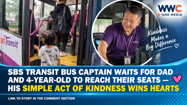 SBS Transit Bus Captain Waits for Dad and 4-Year-Old to Reach Their Seats — His Simple Act of Kindness Wins Hearts