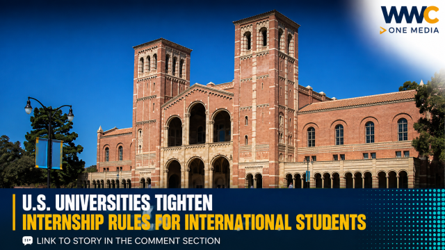 U.S. Universities Tighten Internship Rules for International Student