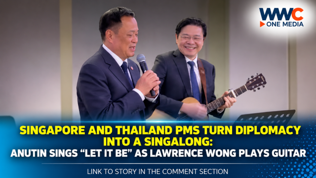 Singapore and Thailand PMs Turn Diplomacy Into a Singalong: Anutin Sings “Let It Be” as Lawrence Wong Plays Guitar