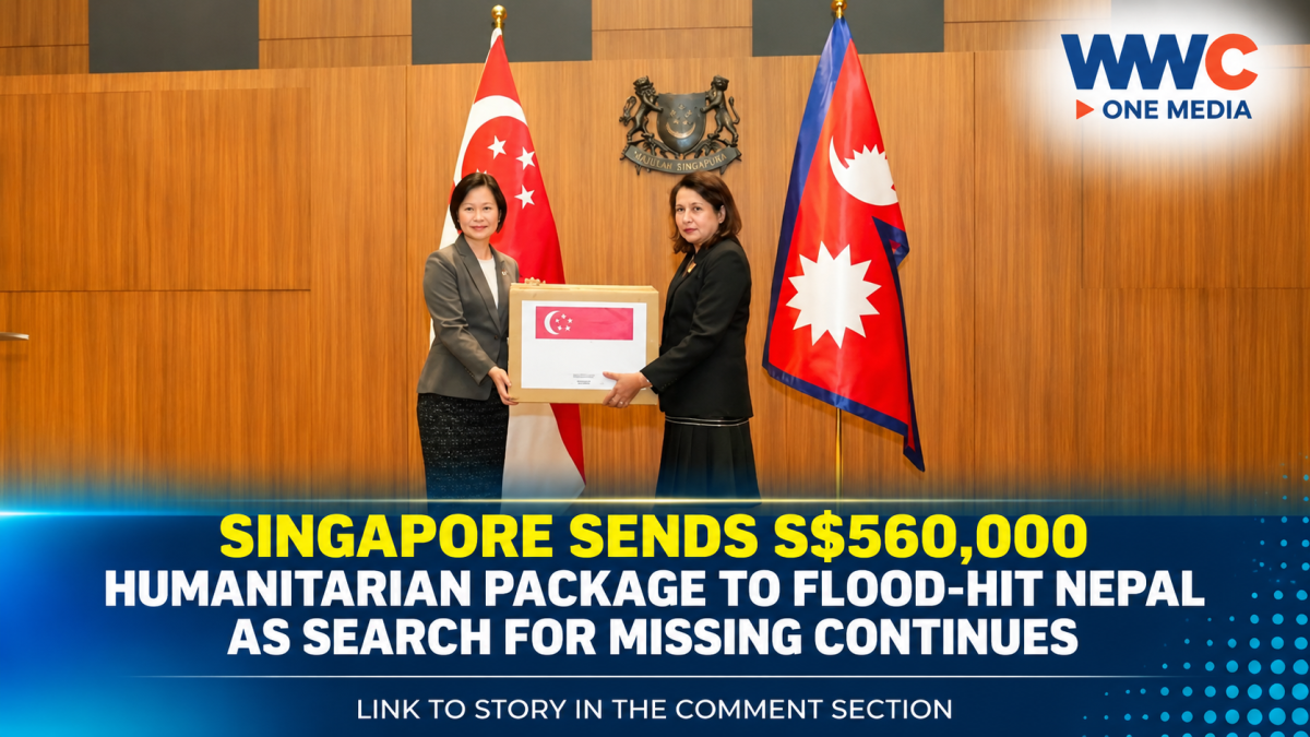 Singapore Sends S$560,000 Humanitarian Package to Flood-Hit Nepal as Search for Missing Continues