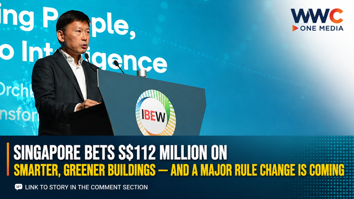 Singapore Bets S$112 Million on Smarter, Greener Buildings — And a Major Rule Change Is Coming